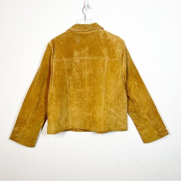 Kimchi Blue for Urban Outfitters NWT Women's Size XL Tan Sharona Suede Jacket - Picture 7 of 16
